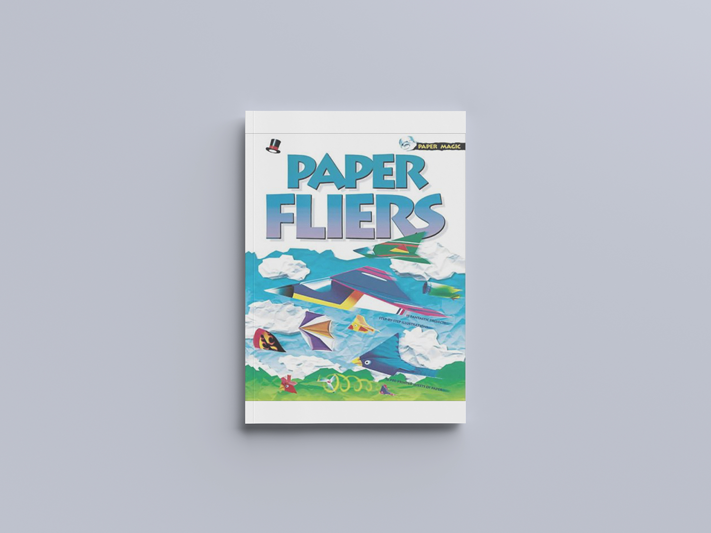 Paper fliers mockup