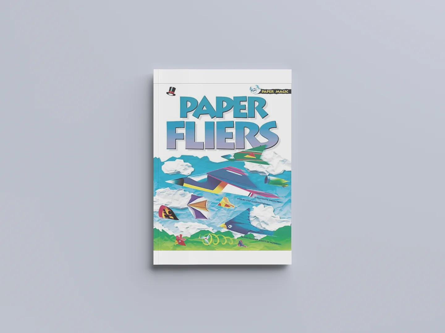 Paper fliers mockup